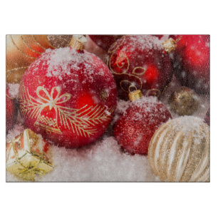 Weihnachtsschmuck Schneidebrett