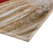 Weihnachtsschmuck Schneidebrett (Ecke)