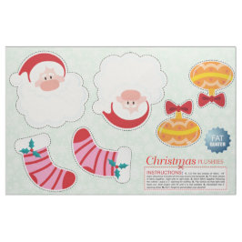 Weihnachtsschmuck schneiden und nähen - DIY Plush Stoff