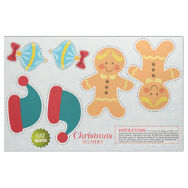 Weihnachtsschmuck schneiden und nähen II - DIY Plu Stoff