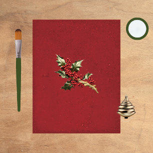 Weihnachtsschmuck - Scrapbook Paper