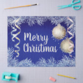 Weihnachtsschmuck Seidenpapier (Basteln)