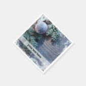 Weihnachtsschmuck Serviette (Ecke)