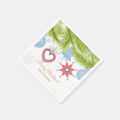 Weihnachtsschmuck Serviette (Ecke)