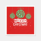 Weihnachtsschmuck Serviette (Vorderseite)