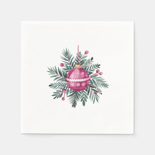 Weihnachtsschmuck Serviette (Vorderseite)