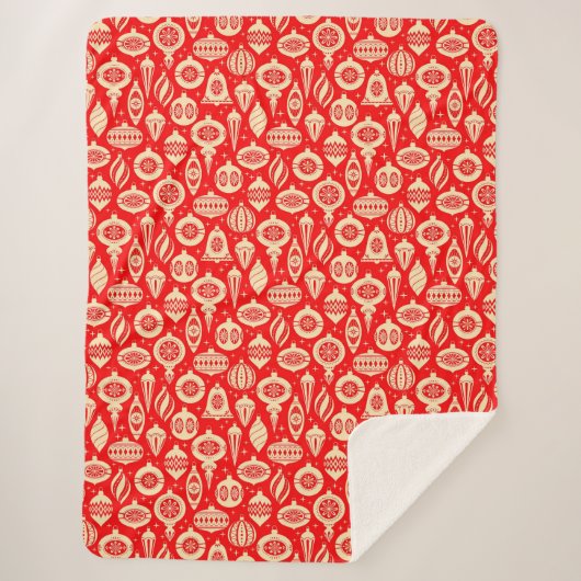 Weihnachtsschmuck Sherpadecke (Vorderseite)