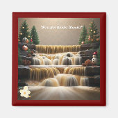 "Weihnachtsschmuck Shine" Magnet (Vorne)