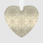 Weihnachtsschmuck - Silver N Gold Glitzer Ornament (Rückseite)