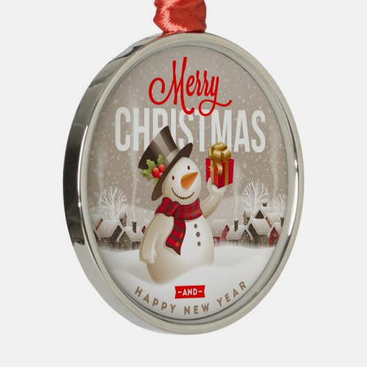 Weihnachtsschmuck Snowman - Weihnachtsgeschenk (Rechts)