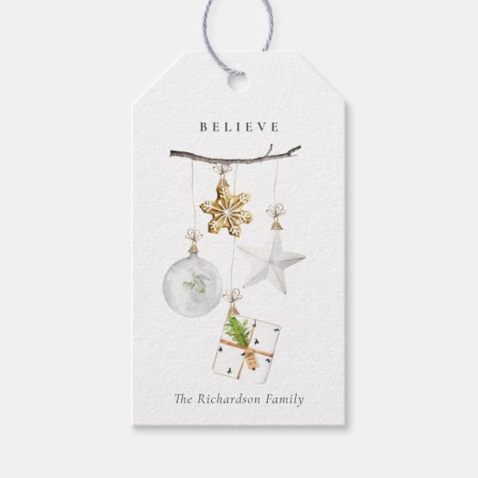 Weihnachtsschmuck Star Cookie Chime Glaube Geschenkanhänger (Vorderseite)