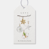 Weihnachtsschmuck Star Cookie Chime Liebe Geschenkanhänger (Vorderseite)