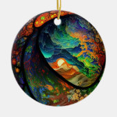 Weihnachtsschmuck Stilvolle Umweltszene (Vorne)