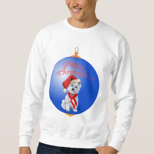 Weihnachtsschmuck Sweatshirt (Vorderseite)
