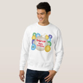 Weihnachtsschmuck Sweatshirt (Vorne ganz)