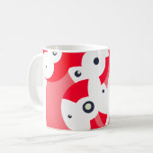 Weihnachtsschmuck-Tasse Kaffeetasse (Vorderseite Links)