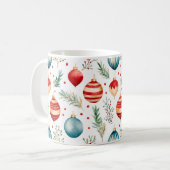 Weihnachtsschmuck-Tasse Kaffeetasse (Vorderseite Links)