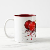 Weihnachtsschmuck-Tasse Zweifarbige Tasse (Links)