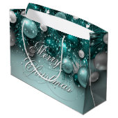 Weihnachtsschmuck - Tees Große Geschenktüte (Rückseite Schrägansicht)
