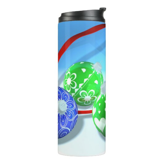 Weihnachtsschmuck Thermosbecher (Nach links gedreht)