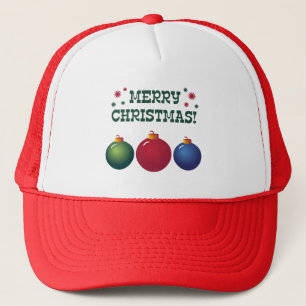 Weihnachtsschmuck Truckerkappe