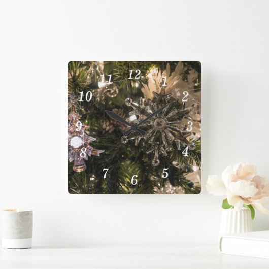 Weihnachtsschmuck Uhr (Zuhause)