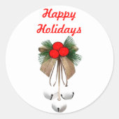 Weihnachtsschmuck-Umschlag Aufkleber (Vorderseite)