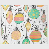 Weihnachtsschmuck Umschlagpapier Geschenkpapier (Flach)