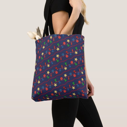 Weihnachtsschmuck und -garten tasche (Von Nahem)
