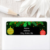 Weihnachtsschmuck und Grünpflanzen (Insitu)