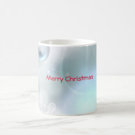 Weihnachtsschmuck und Schneeflocken Kaffeetasse