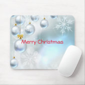 Weihnachtsschmuck und Schneeflocken Mousepad (Mit Mouse)