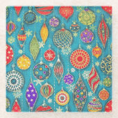 Weihnachtsschmuck Untersetzer (Vorderseite)