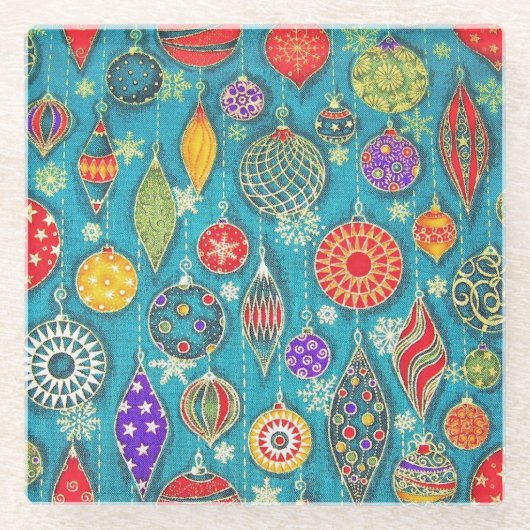 Weihnachtsschmuck Untersetzer (Vorderseite)