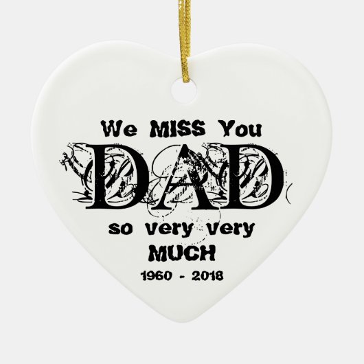 Weihnachtsschmuck Vater Liebe Erinnerung Personali (Vorne)