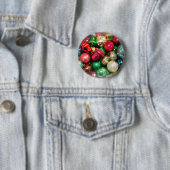 Weihnachtsschmuck Vintag Stillleben Button (Beispiel)