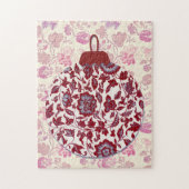 Weihnachtsschmuck Vintag Style Puzzle (Vertikal)