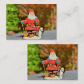 Weihnachtsschmuck Visitenkarte (Vorne/Hinten)