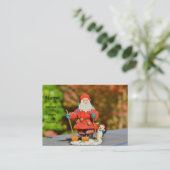 Weihnachtsschmuck Visitenkarte (Stehend Vorderseite)