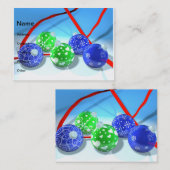 Weihnachtsschmuck Visitenkarte (Vorne/Hinten)