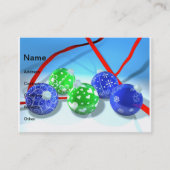 Weihnachtsschmuck Visitenkarte (Vorderseite)