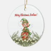 Weihnachtsschmuck vom Elf (Links)