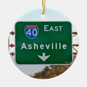 Weihnachtsschmuck von Asheville, North Carolina