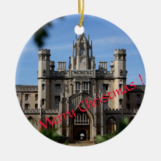 Weihnachtsschmuck von Cambridge (Vorne)