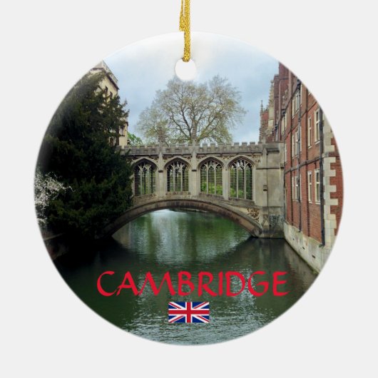 Weihnachtsschmuck von Cambridge (Hinten)