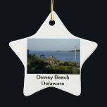 Weihnachtsschmuck von Dewey Beach Delaware<br><div class="desc">Dies ist ein Weihnachtsschmuck von Dewey Beach Delaware. Dies wäre ein einmaliges Geschenk für den,  der die Strände Liebe. Weihnachtsgeschenk,  Geburtstagsgeschenk,  Geburtstagsgeschenk,  Geschenk zum Geburtstag etc.. Dieses Foto von meiner Digitalkamera im Juni 2010</div>