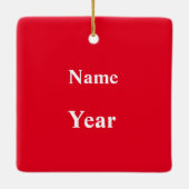 Weihnachtsschmuck von Feuermen (Rückseite)