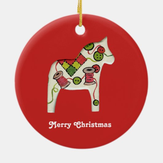 Weihnachtsschmuck von Quilter (Hinten)