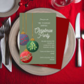 Weihnachtsschmuck Weihnachten Party Einladung