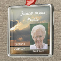 Weihnachtsschmuck Weihnachten Sonnenuntergang mit